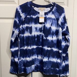 NWT MICHAEL KORS Sweatshirt Women’s Size S MK Athleisure